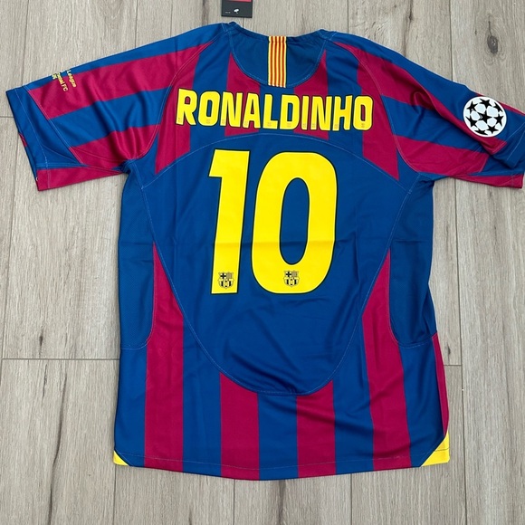 Nike Other - Barcelona Ronaldinho Jersey Final 2006